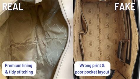 how to tell if a michael kors handbag is real|michael kors bag authenticity check.